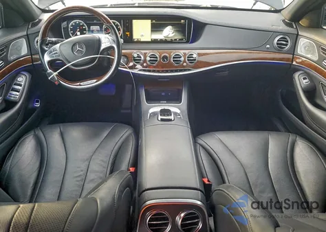 2016 Mercedes-Benz S 550 4Matic из США, поврежденный, VIN WDDUG8FB0GA215280